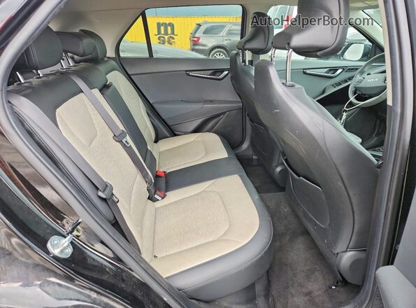 KNDCT3LE5P5074475 2023 KIA NIRO Black Rear interior view