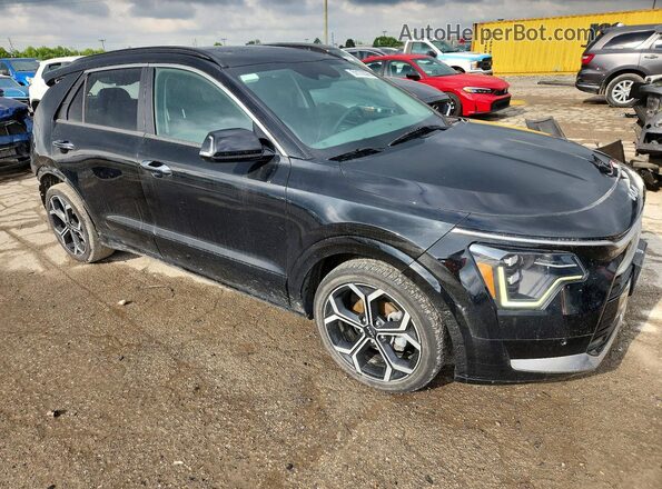 KNDCT3LE5P5074475 2023 KIA NIRO Black Front right