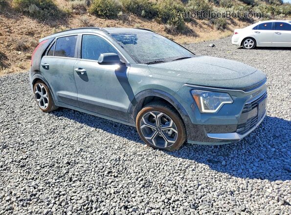 KNDCT3LE7P5107900 2023 KIA NIRO Green Առջևի աջ