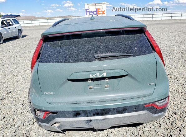 KNDCT3LE7P5107900 2023 KIA NIRO Green Հետևի տեսք