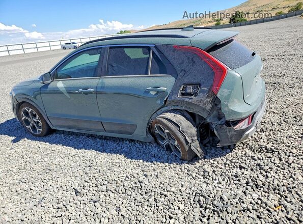 KNDCT3LE7P5107900 2023 KIA NIRO Green Հետևի ձախ