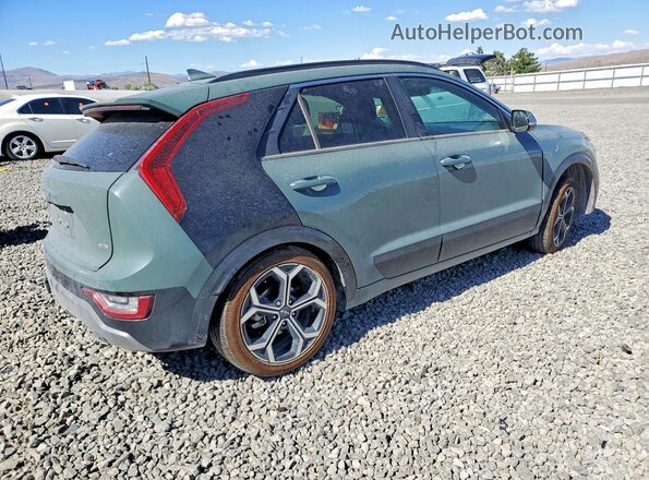 KNDCT3LE7P5107900 2023 KIA NIRO Green Հետևի աջ