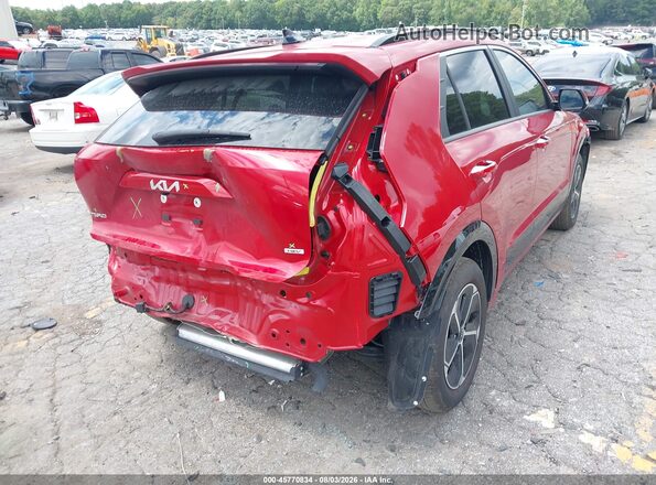 KNDCT3LE8S5275246 2025 KIA NIRO Red Rear right