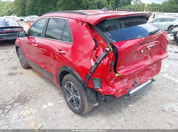 KNDCT3LE8S5275246 2025 KIA NIRO Red Rear left