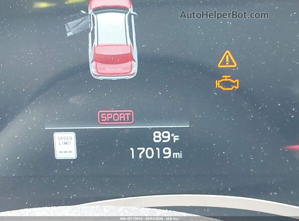 KNDCT3LE8S5275246 2025 KIA NIRO Red 