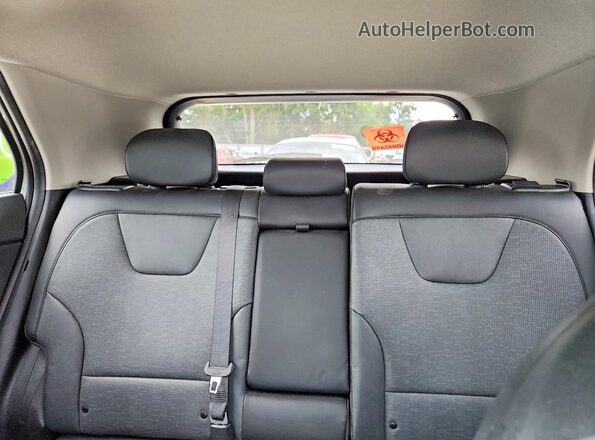 KNDCT3LEXP5034327 2023 KIA NIRO Gray Vista de los asientos traseros