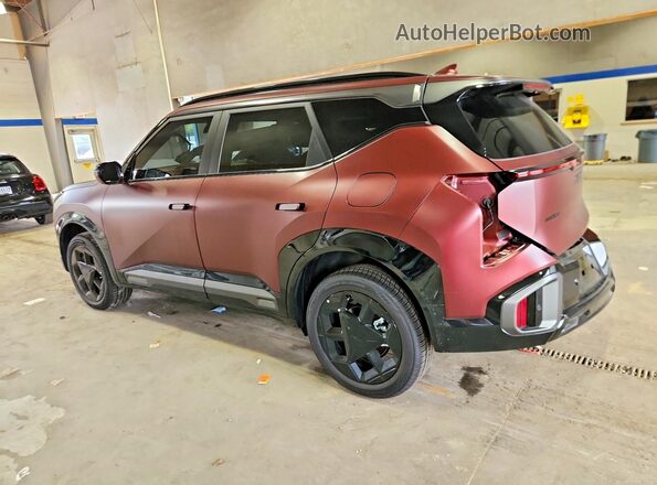 KNDEDCD30V7010459 2027 KIA SELTOS Burgundy Задня ліва чверть