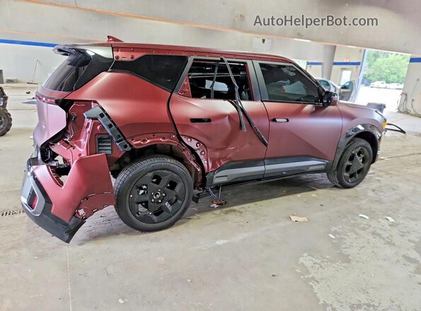 KNDEDCD30V7010459 2027 KIA SELTOS Burgundy Задня права чверть