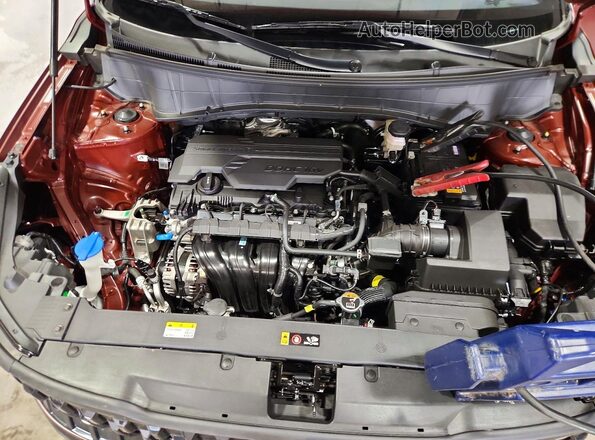 KNDEDCD30V7010459 2027 KIA SELTOS Burgundy Вид підкапотного простору