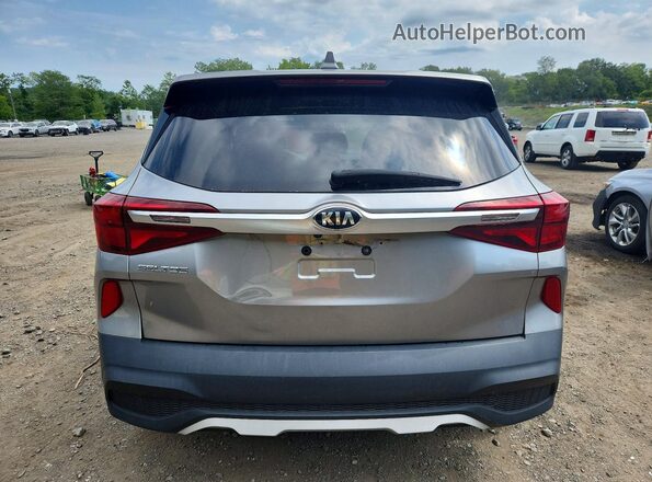 KNDEPCAA0M7157728 2021 KIA SELTOS Gray უკანა ხედი
