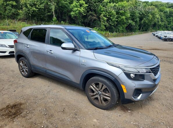 KNDEPCAA0M7157728 2021 KIA SELTOS Gray წინა მარჯვენა
