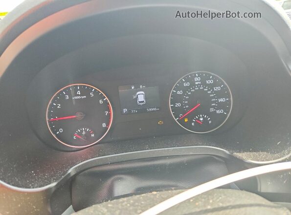 KNDEPCAA0M7157728 2021 KIA SELTOS Gray ხელსაწყოთა პანელის ხედი