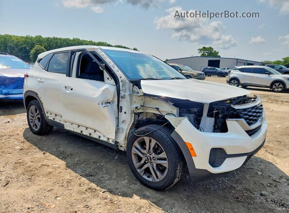 KNDEPCAA2M7136251 2021 KIA SELTOS White Przód prawy