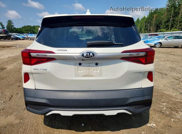 KNDEPCAA2M7136251 2021 KIA SELTOS White Widok z tyłu
