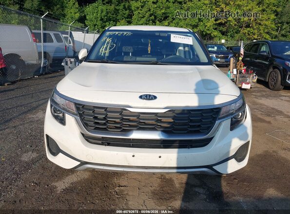 KNDEPCAA2M7160033 2021 KIA SELTOS White Vista del cuadro de instrumentos