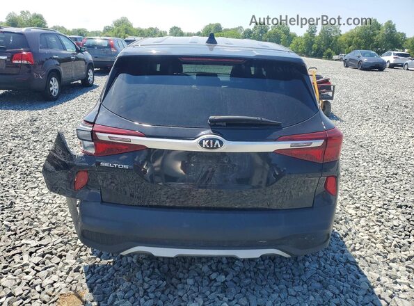 KNDEPCAA2M7194800 2021 KIA SELTOS Black Հետևի տեսք