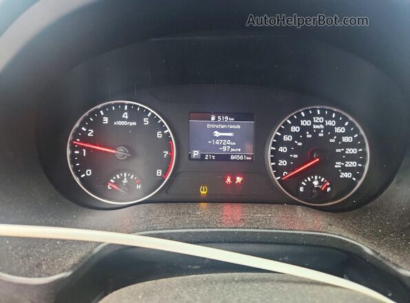 KNDEPCAA4N7260071 2022 KIA SELTOS Blue Սարքավորումների վահանակի տեսք