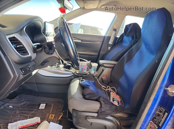 KNDEPCAA4N7316929 2022 KIA SELTOS Blue Widok wnętrza z przodu