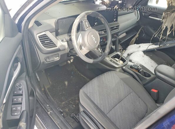 KNDEPCAA4R7483071 2024 KIA SELTOS Blue Առջևի վահանակի տեսք