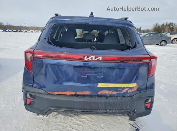 KNDEPCAA4R7483071 2024 KIA SELTOS Blue Հետևի տեսք