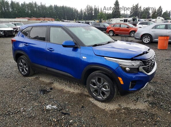 KNDEPCAA4R7546668 2024 KIA SELTOS Синий Передняя правая четверть