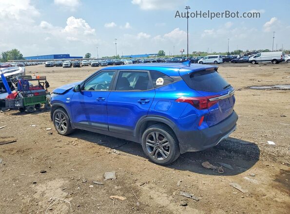 KNDEPCAA6M7060596 2021 KIA SELTOS Blue უკანა მარცხენა