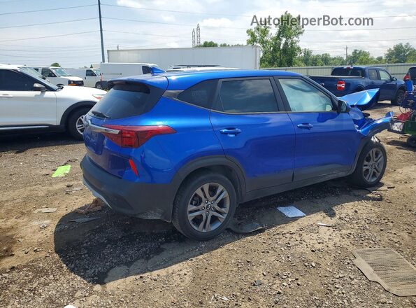 KNDEPCAA6M7060596 2021 KIA SELTOS Blue უკანა მარჯვენა