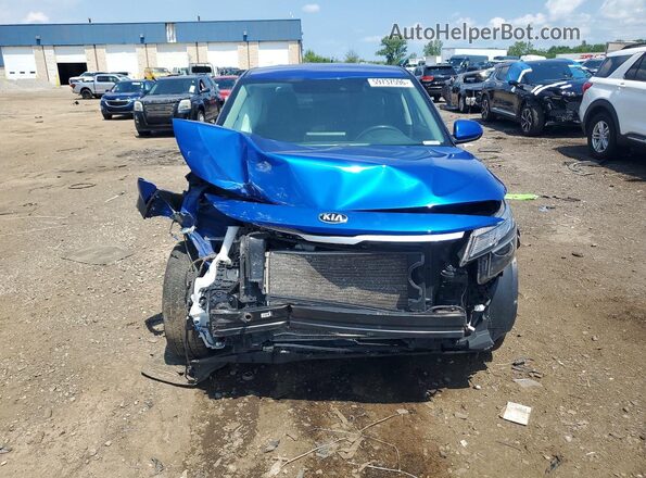 KNDEPCAA6M7060596 2021 KIA SELTOS Blue წინა ხედი