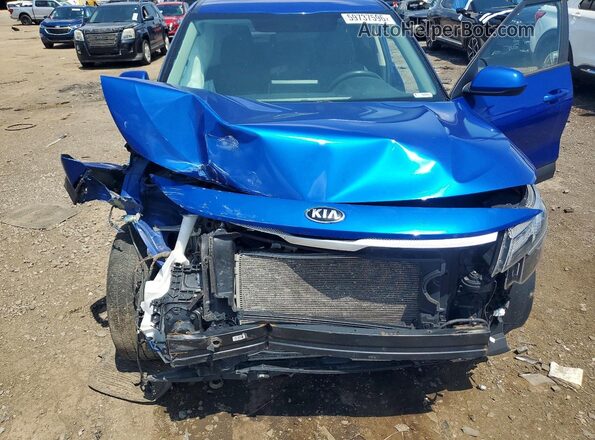 KNDEPCAA6M7060596 2021 KIA SELTOS Blue ძრავის განყოფილების ხედი