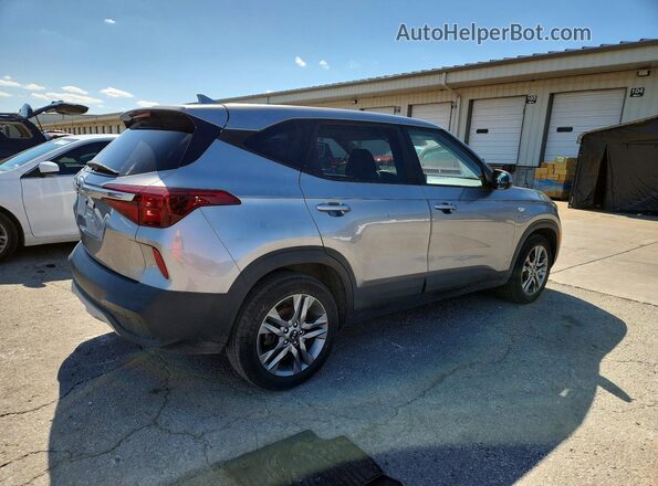 KNDEPCAA6M7174727 2021 KIA SELTOS Gray Задня права чверть