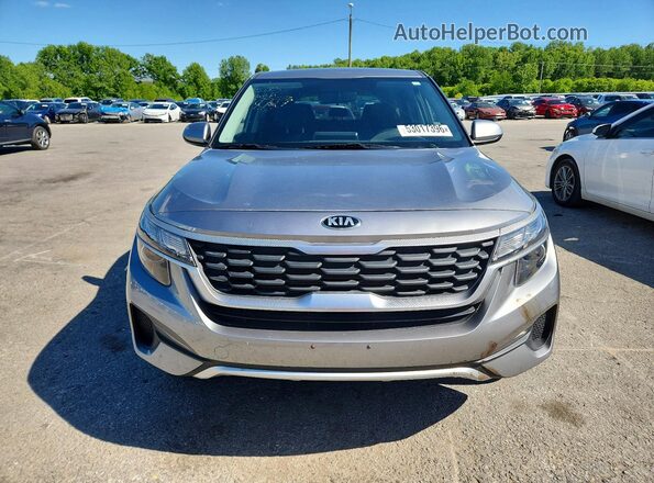 KNDEPCAA6M7174727 2021 KIA SELTOS Gray Вид спереду