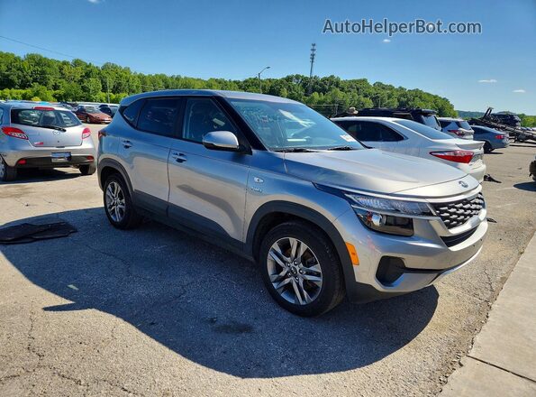KNDEPCAA6M7174727 2021 KIA SELTOS Gray Передня права чверть