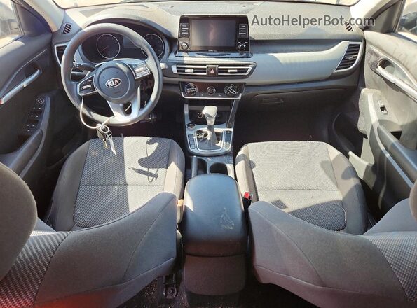 KNDEPCAA6M7174727 2021 KIA SELTOS Gray Вид панелі приладів