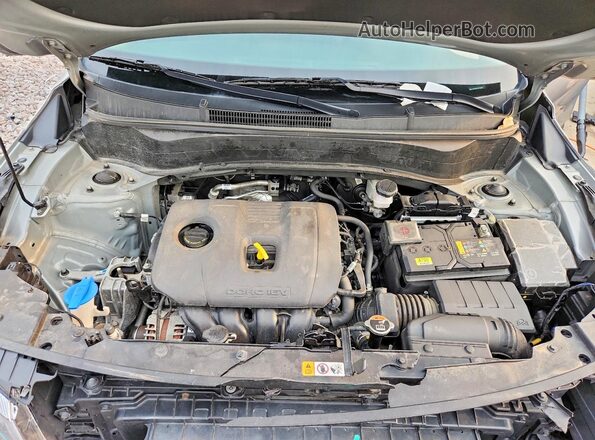 KNDEPCAA7M7219822 2021 KIA SELTOS Gray ძრავის განყოფილების ხედი