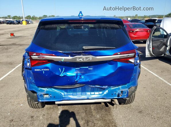 KNDEPCAA7P7362841 2023 KIA SELTOS Blue უკანა ხედი