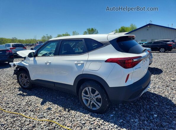 KNDEPCAAXN7251732 2022 KIA SELTOS Белый Задняя левая четверть