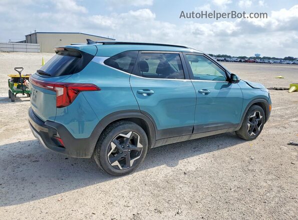 KNDER2AA0R7492807 2024 KIA SELTOS Turquoise Trasero derecho