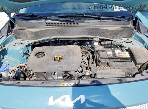 KNDER2AA0R7492807 2024 KIA SELTOS Turquoise Vista del compartimento del motor