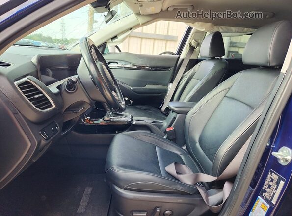 KNDER2AA3R7486435 2024 KIA SELTOS Blue Widok wnętrza z przodu