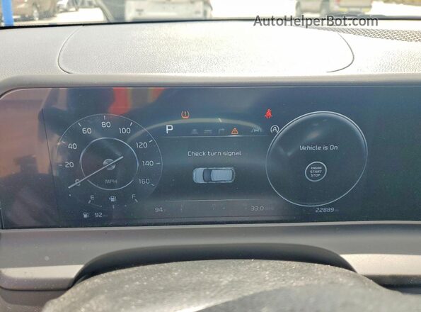 KNDER2AA3R7600501 2024 KIA SELTOS White Widok zestawu wskaźników
