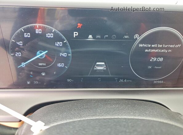 KNDER2AA3S7682798 2025 KIA SELTOS Gray ხელსაწყოთა პანელის ხედი