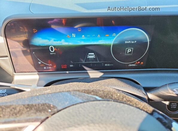 KNDER2AA5S7728468 2025 KIA SELTOS Charcoal Instrument cluster view