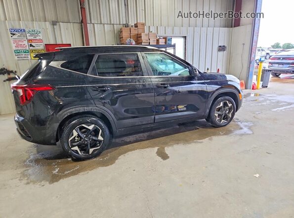KNDER2AA6R7665231 2024 KIA SELTOS Black Задня права чверть