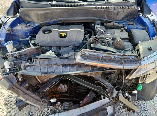 KNDERCAA2M7043188 2021 KIA SELTOS Blue Շարժիչի բաժամունքի տեսք