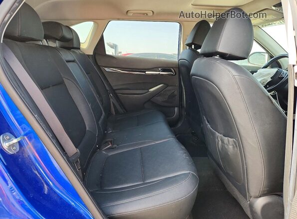 KNDERCAA2M7043188 2021 KIA SELTOS Blue Սալոնի հետևի տեսք