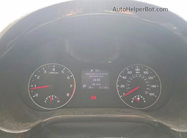 KNDERCAA2M7219348 2021 KIA SELTOS White ხელსაწყოთა პანელის ხედი