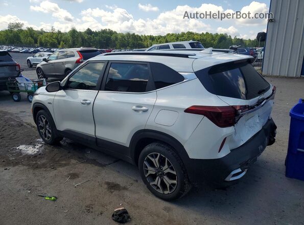 KNDERCAA2M7219348 2021 KIA SELTOS White უკანა მარცხენა
