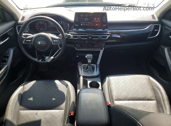 KNDERCAA2M7219348 2021 KIA SELTOS White წინა პანელის ხედი