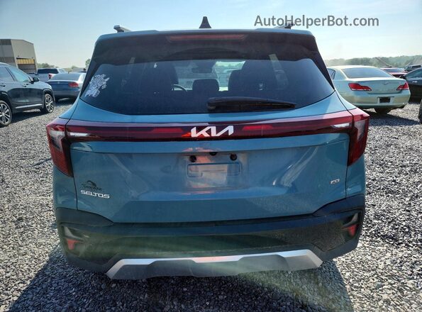 KNDERCAA2R7592252 2024 KIA SELTOS Blue Widok z tyłu