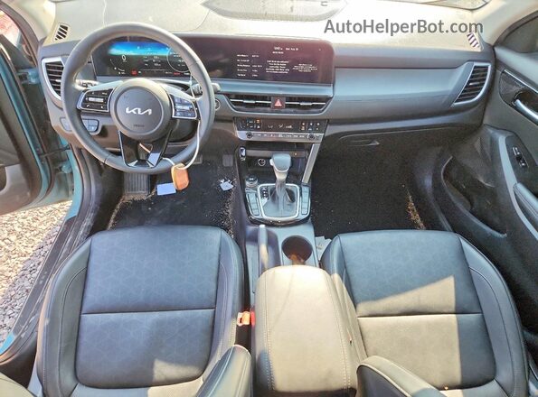 KNDERCAA2R7592252 2024 KIA SELTOS Blue Widok deski rozdzielczej